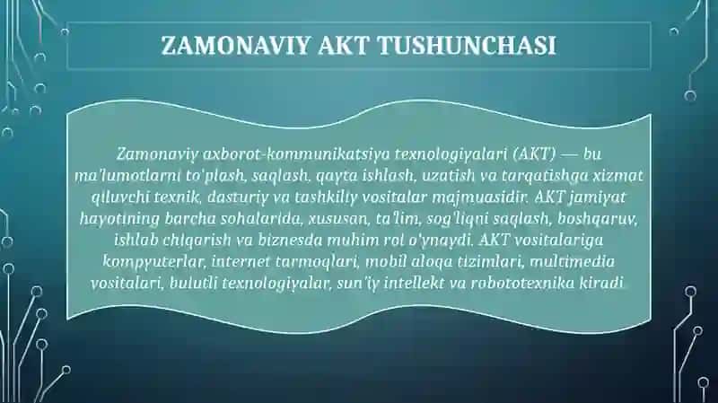 Kasbiy faoliyatda zamonaviy axborot - komunikatsiya texnologiyalaridan foydalanish.p 3