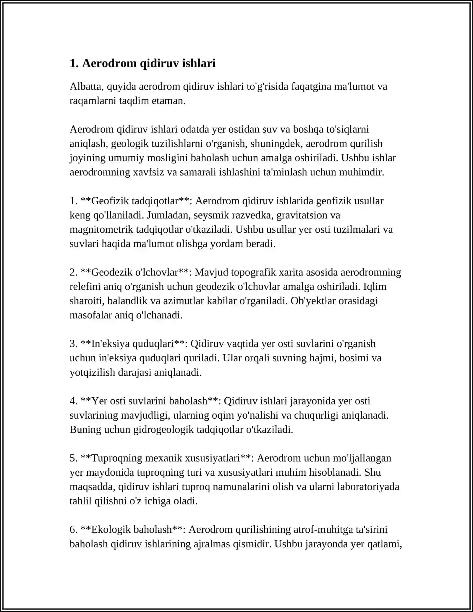 AERODROMLARNI QIDIRUVDAGI MUXANDISLIK OLCHASH ISHLAR TARKIBI VA VAZIFALARI 3