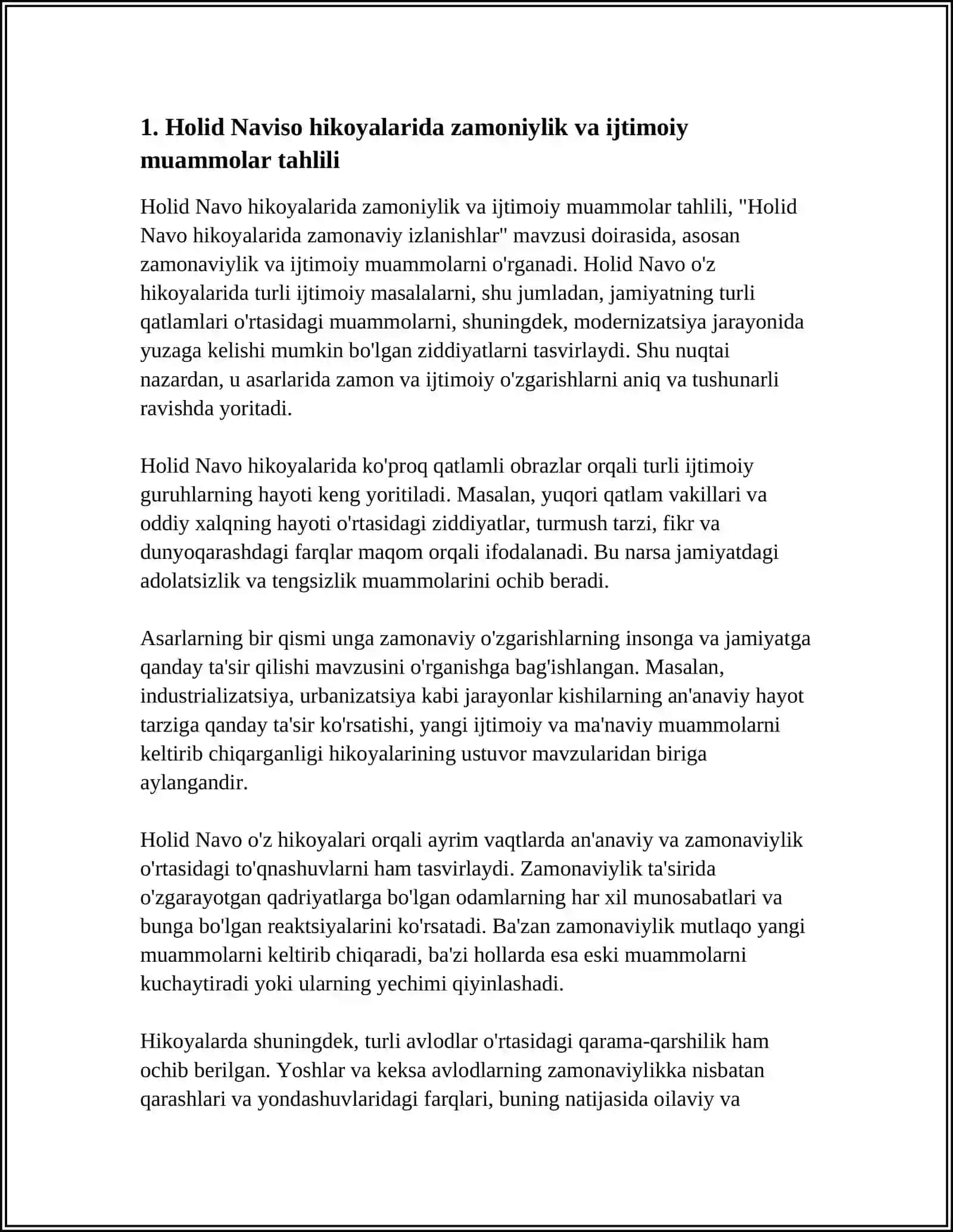 HOLID NAVISO HIKOYALARIDA ZAMONAVIY IZLANISHLAR 3