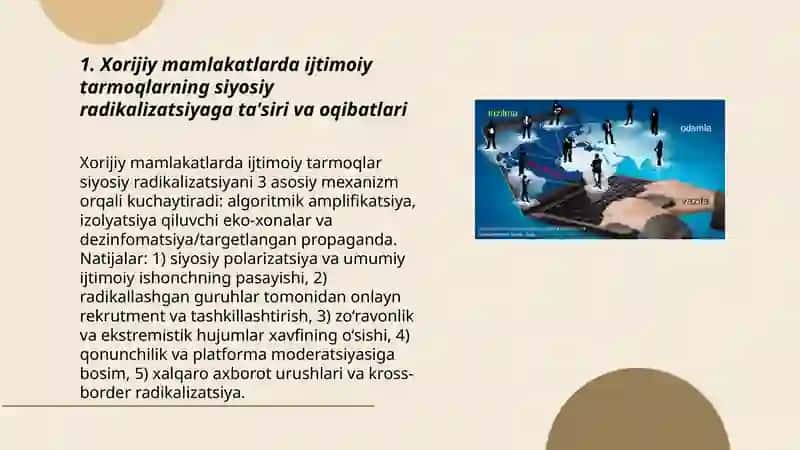 Xorijiy mamlakatlarda ijtimoiy tarmoqlar va axborotlashish tarmog‘idagi tendensiyalar va ularning oqibatlari 3