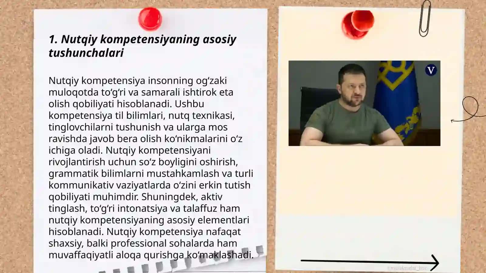 Nutqiy kompetensiyasini rivojlantirish 3