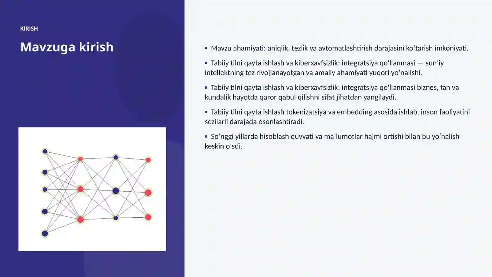 Sun'iy Intellekt • Professional Taqdimot 3