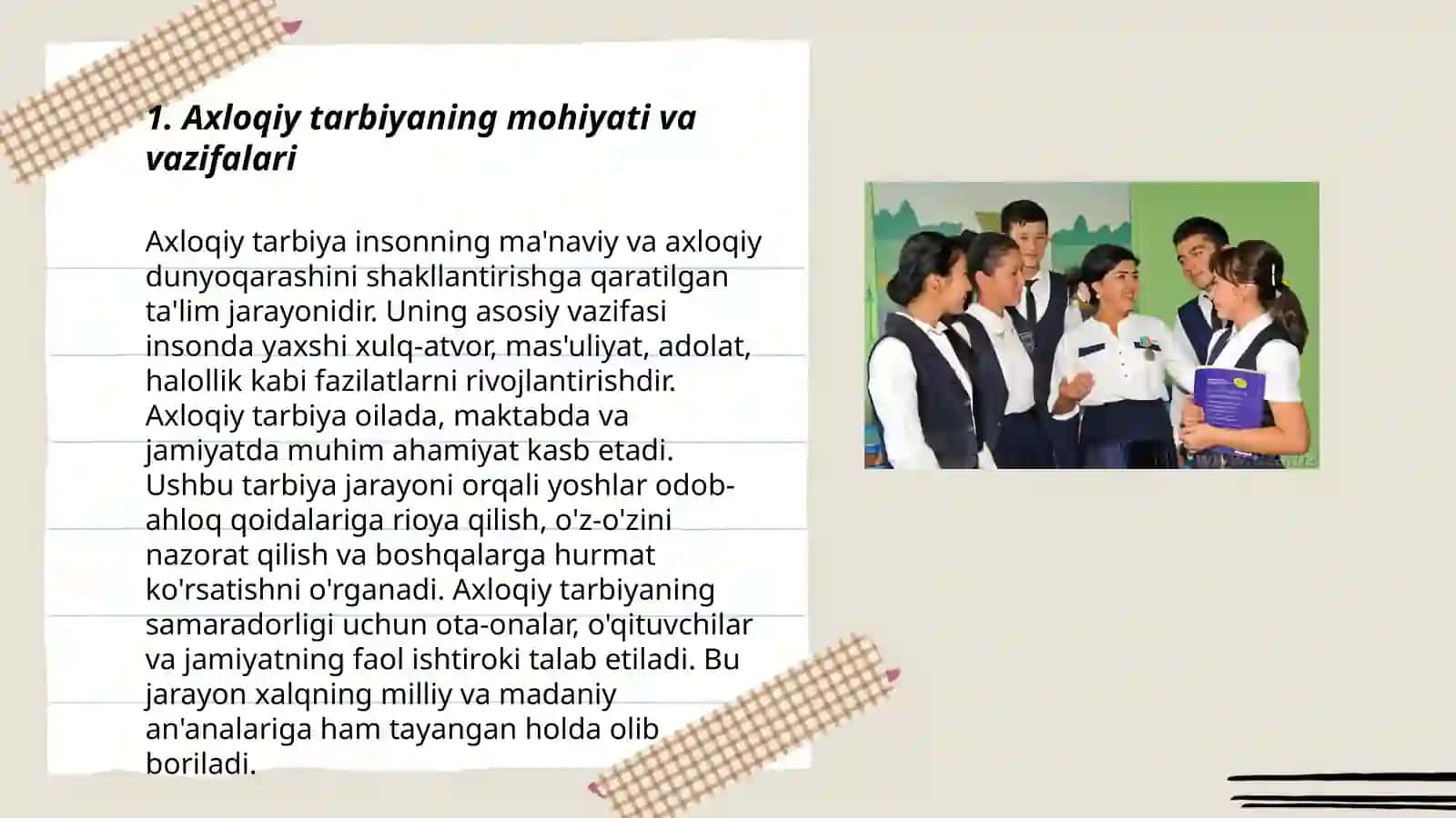 Boshlang'ich sinflarda axloqiy tarbiyani tashkil etish 3
