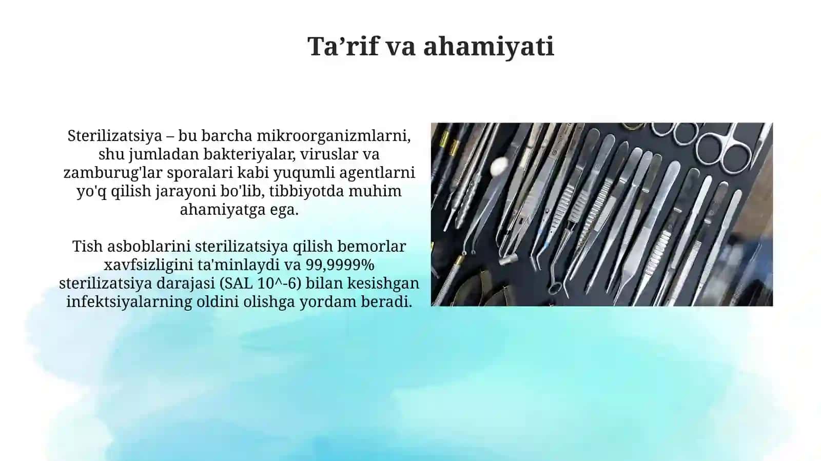 Stomatilogiyada asbobuskunalarnizararsizlantirish 3