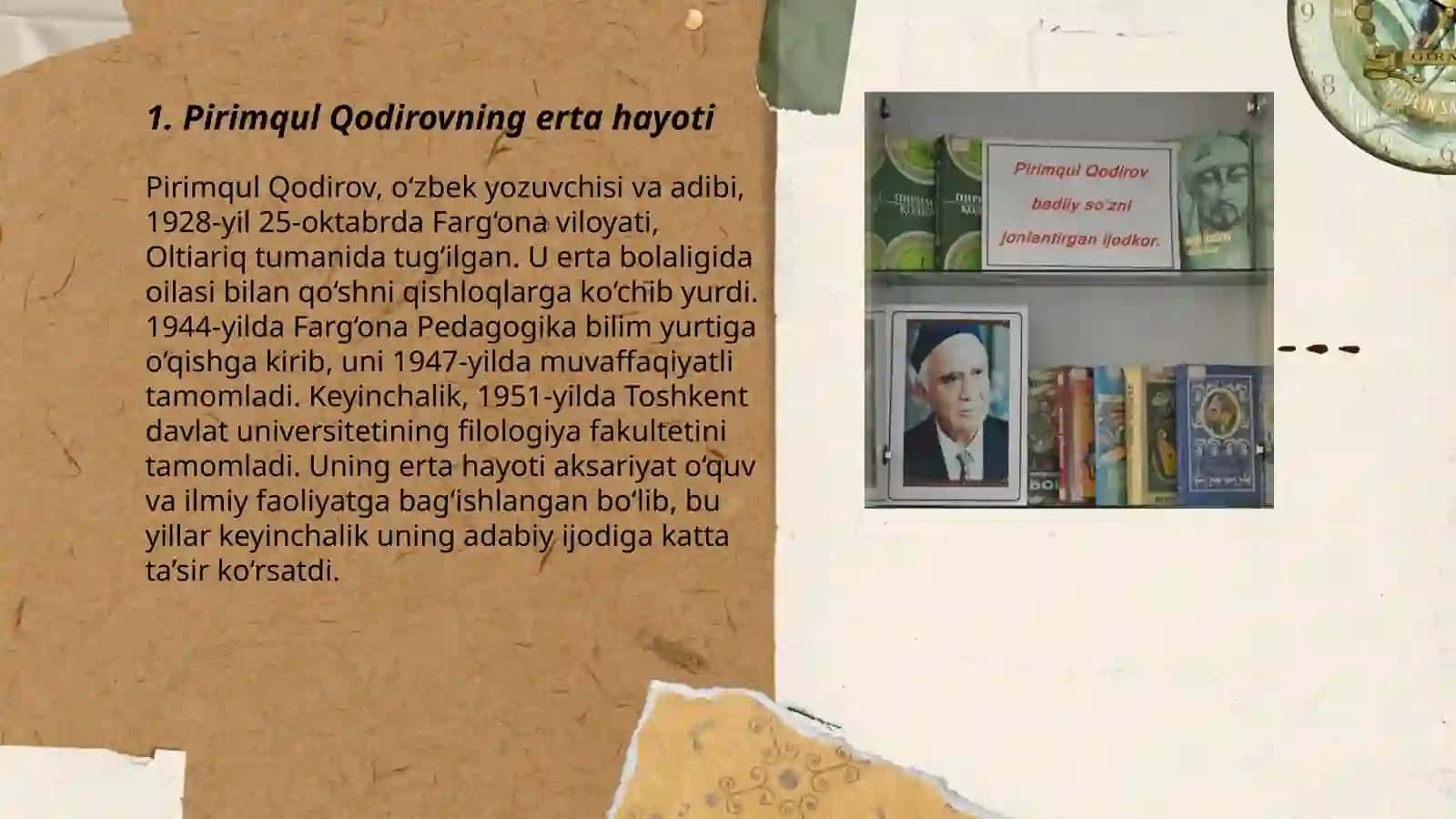 Pirimqul Qodirov hayoti va ijodi 3