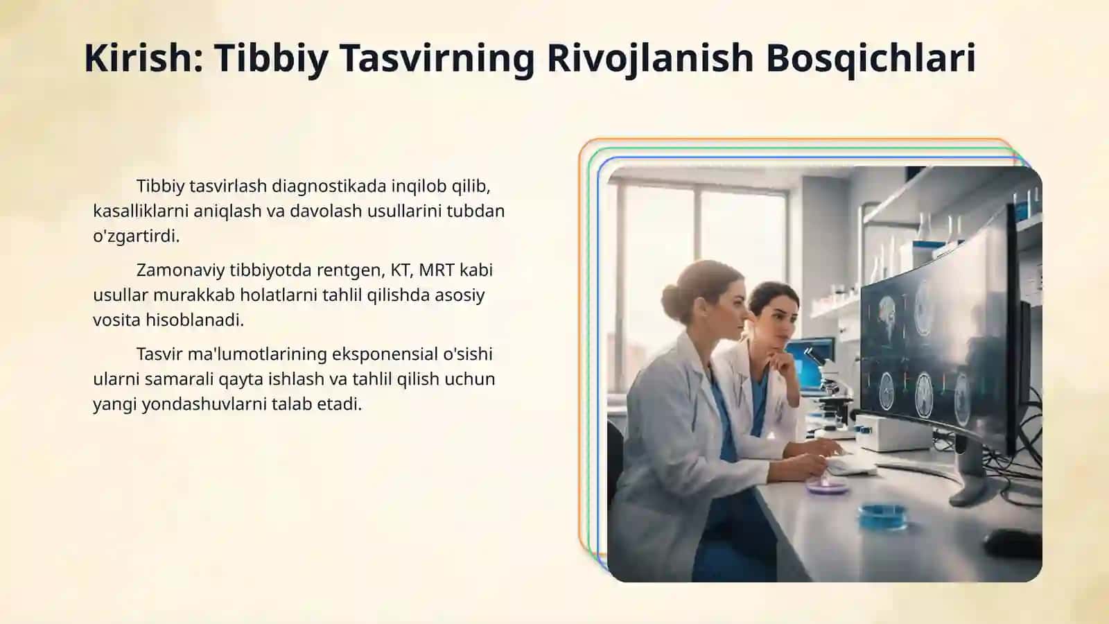 Tibbiy tasvirlarni qayta ishlash 3