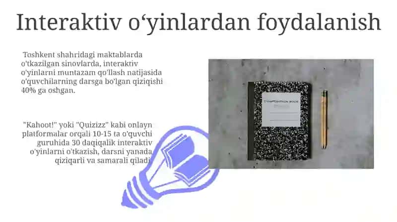 Таълимда интерактив усуллардан фойдаланиш 3