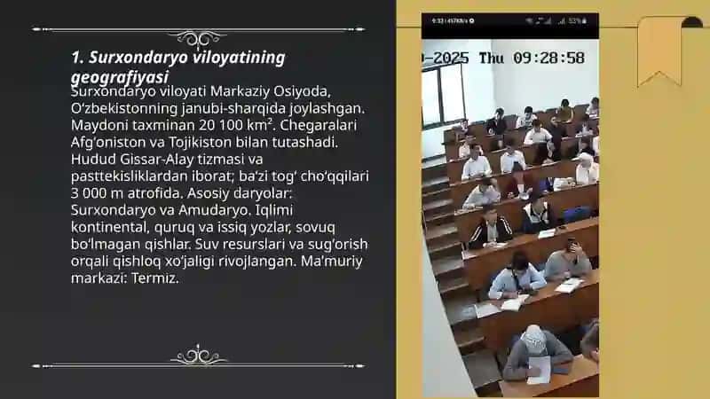 Surxondaryo viloyati haqida 3