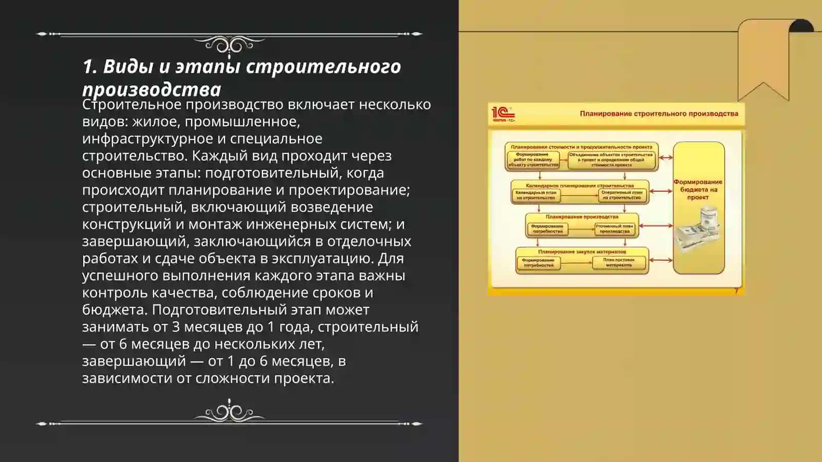 Организация и планирование строительного производства 3