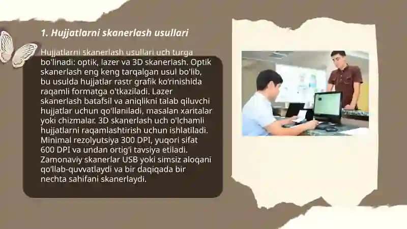 Hujjatlarni skanerlash usullari 3