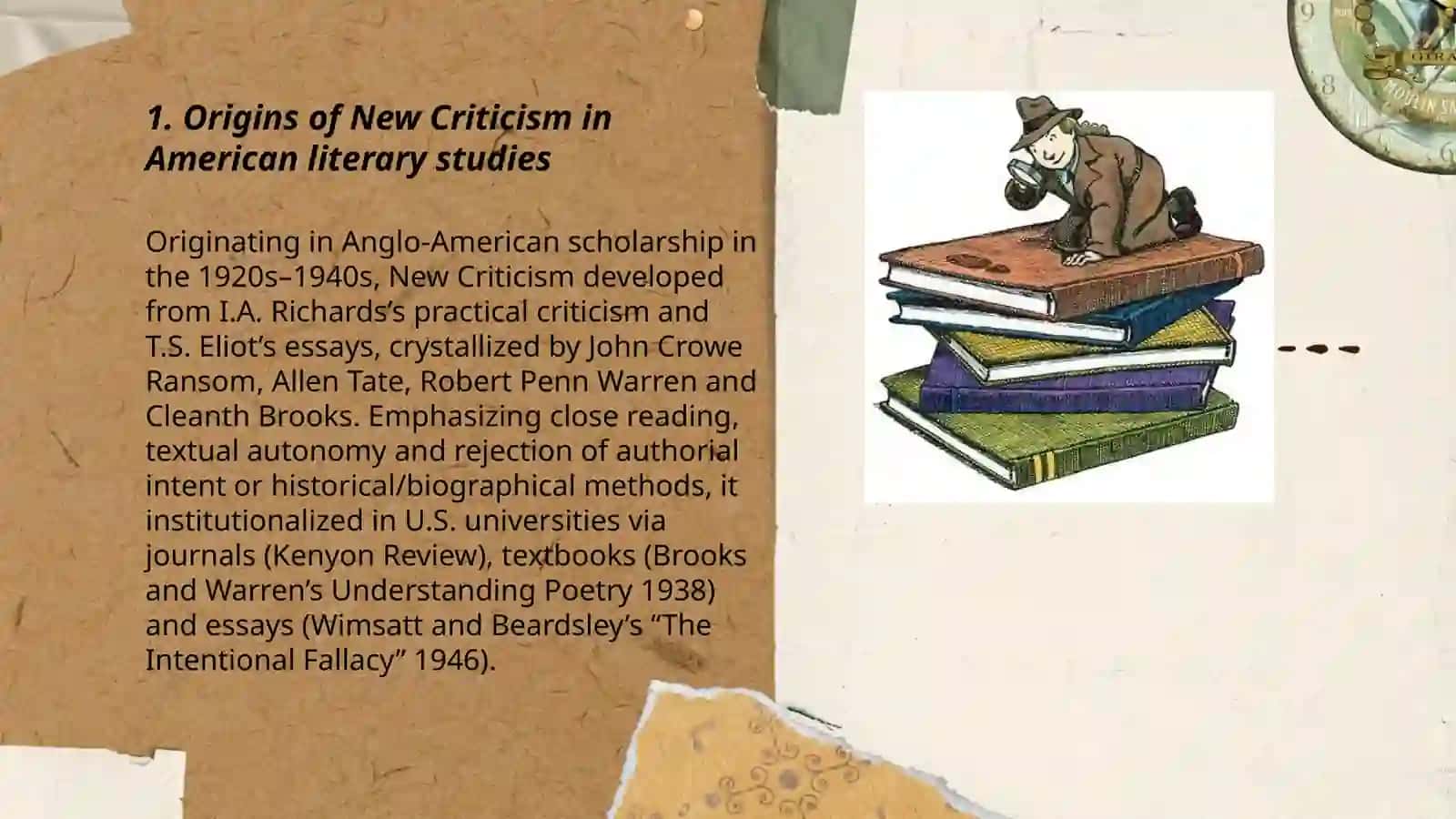 New criticism and American reader-response criticism 3