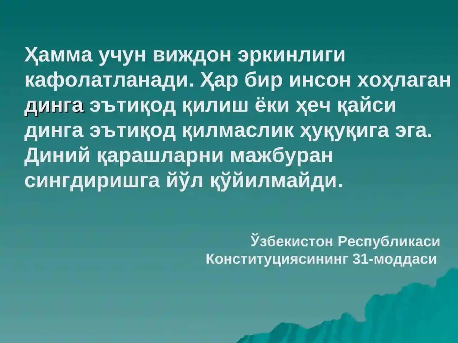 Миссионерлик ва прозелитизм сиесий-ижтимоий хавфи 3