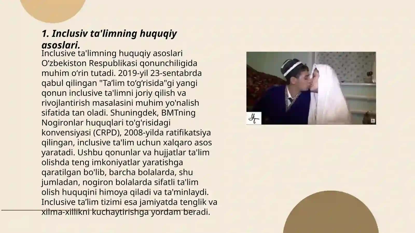 Inclusiv ta'limning huquqiy asoslari 3