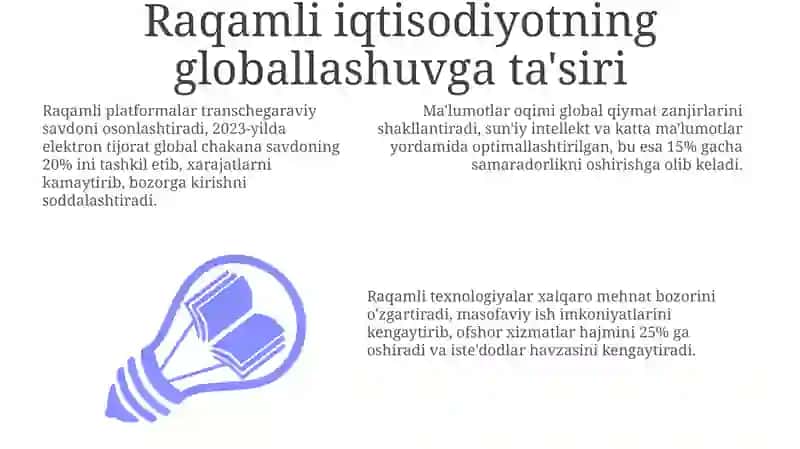 Raqamli iqtisodiyotning globallashuvga ta’siri 3