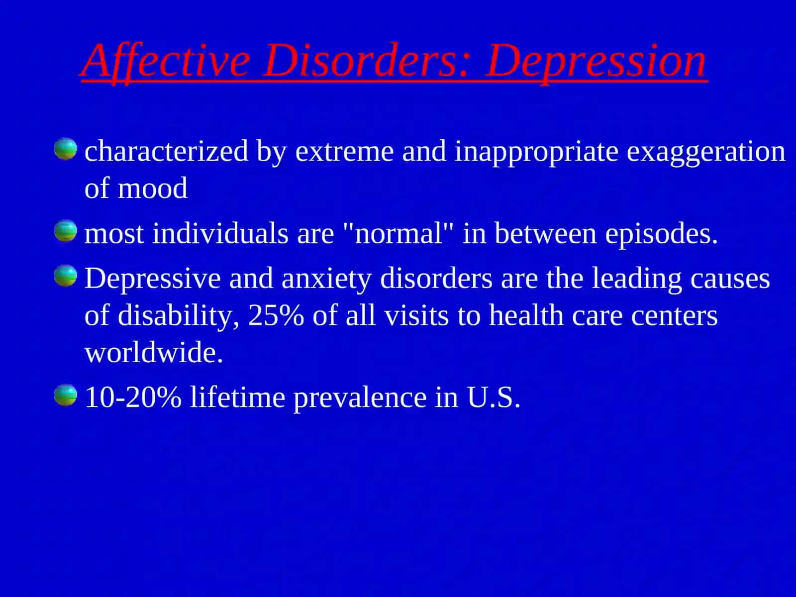 Depression& Antidepressant Drugs 3