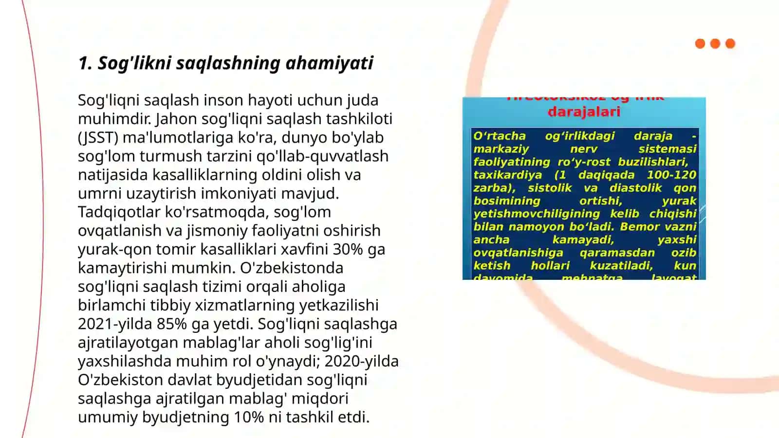 Sog'lik va kasallik to'g'risida tushuncha 3