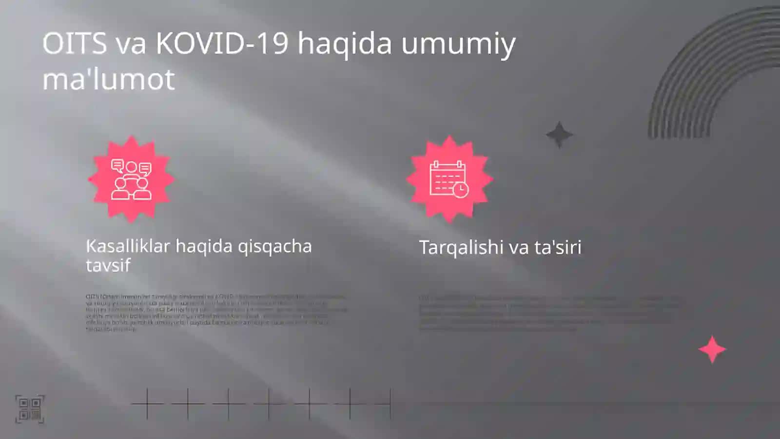 Shifoxona ichi infeksiyasi. Xirurgiyada OITS va KOVID-19 muammolari 3
