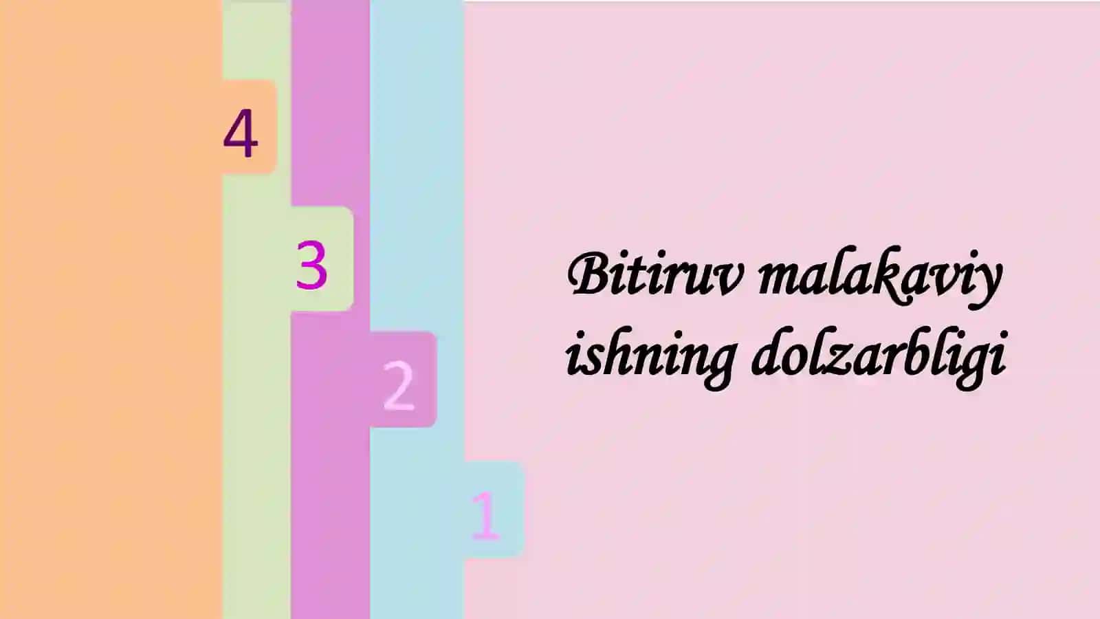 Nutqiy rivojlanishida muammosi bor bolalarda grammatik tuzilmani shakllantirish bosqichlari”  mavzusidagi  bitiruv malakaviy ishi taqdimoti 3
