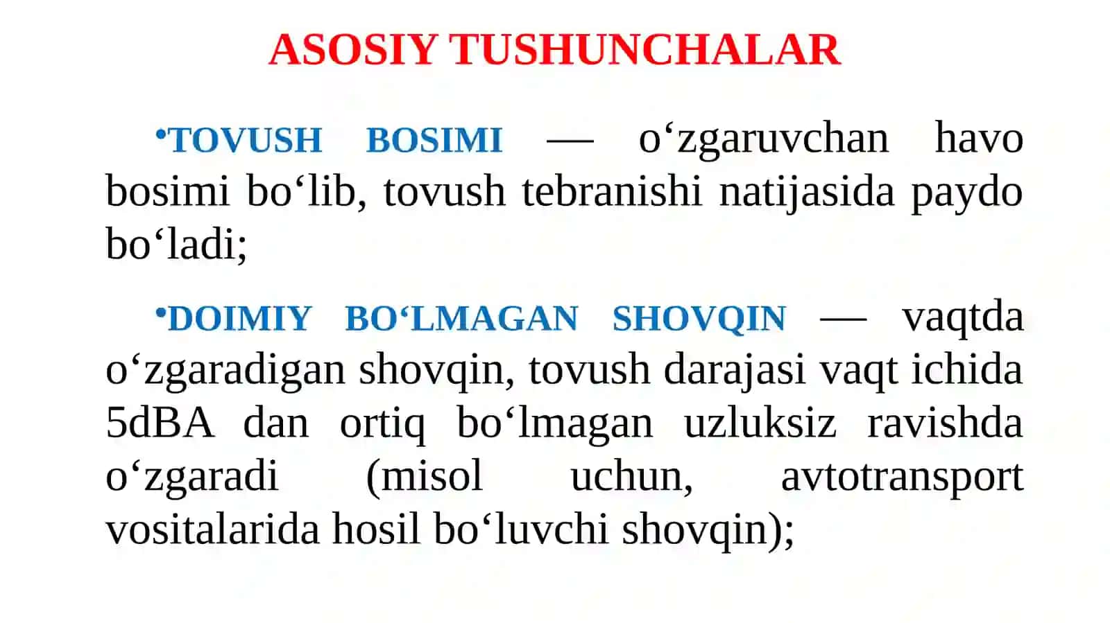 Korxonalarda shovqinni tekshirish va baholash 3