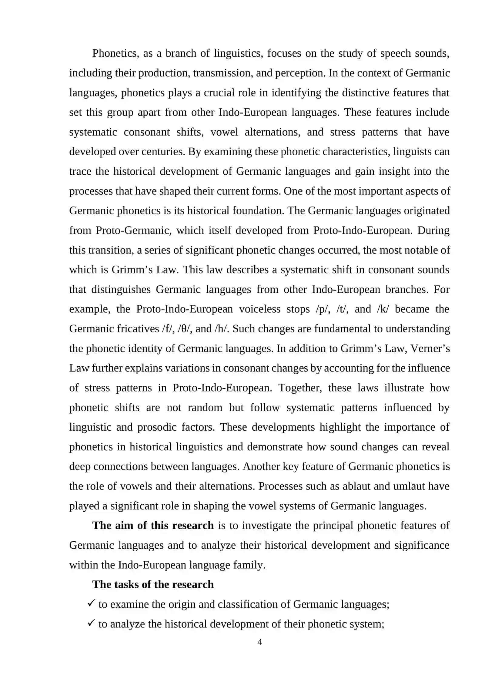 Principal Features of Germanic Languages Phonetics 3