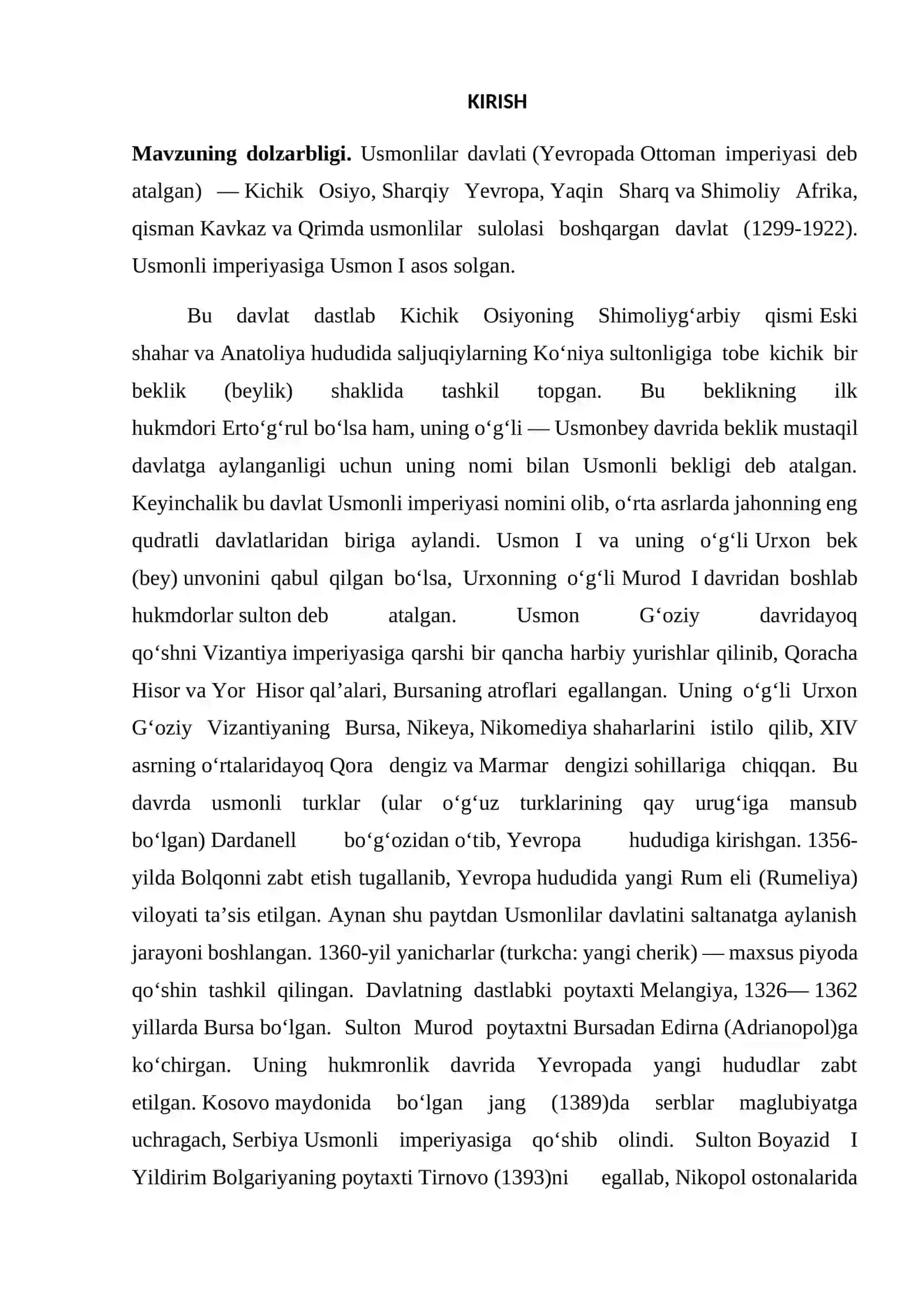 Usmonli turk imperiyasi XVI-XVIII asrlarda 3
