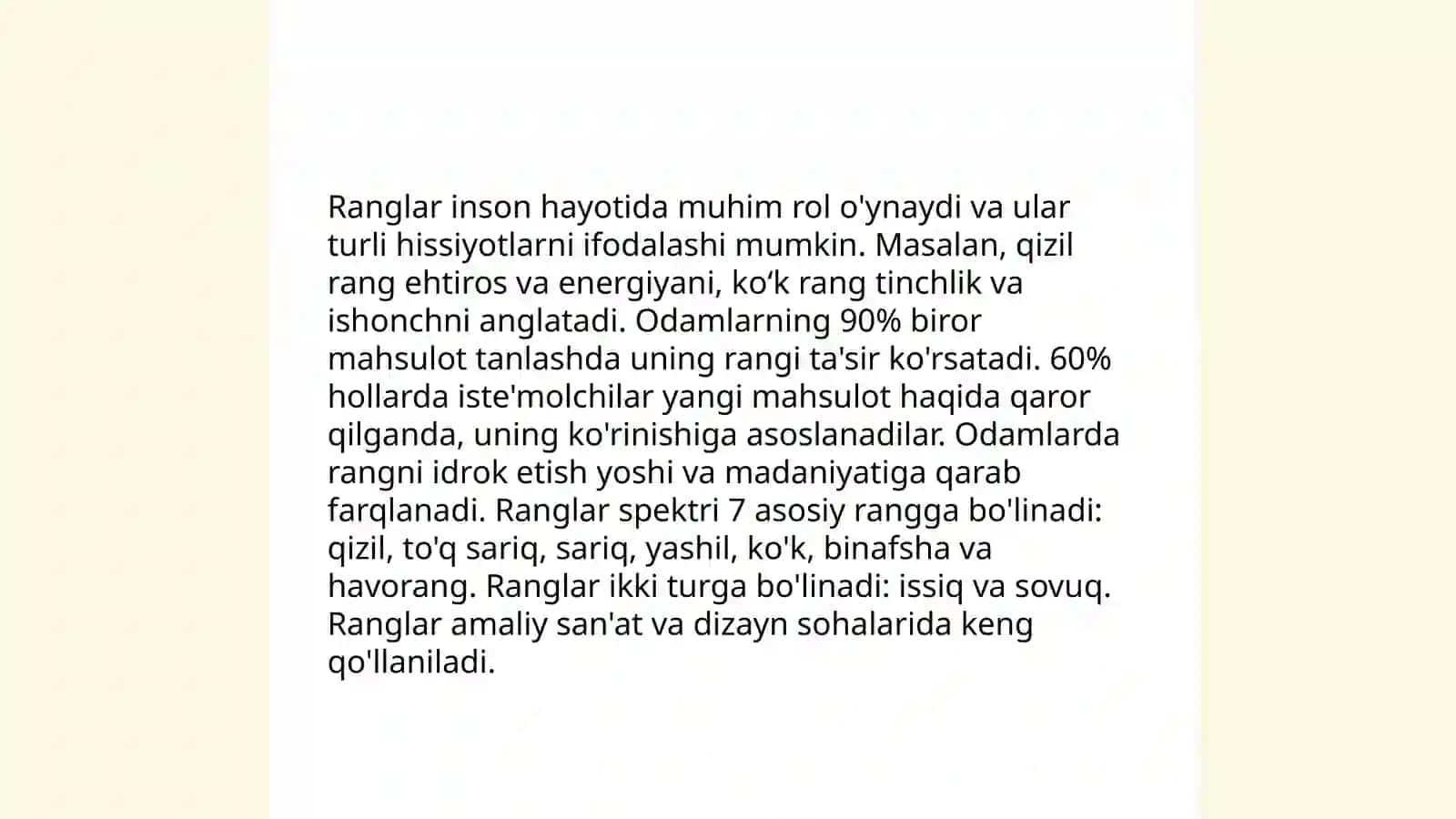 Sifat soʻz turkumini oʻrganishdagi leksik-semantik mashqlar 3