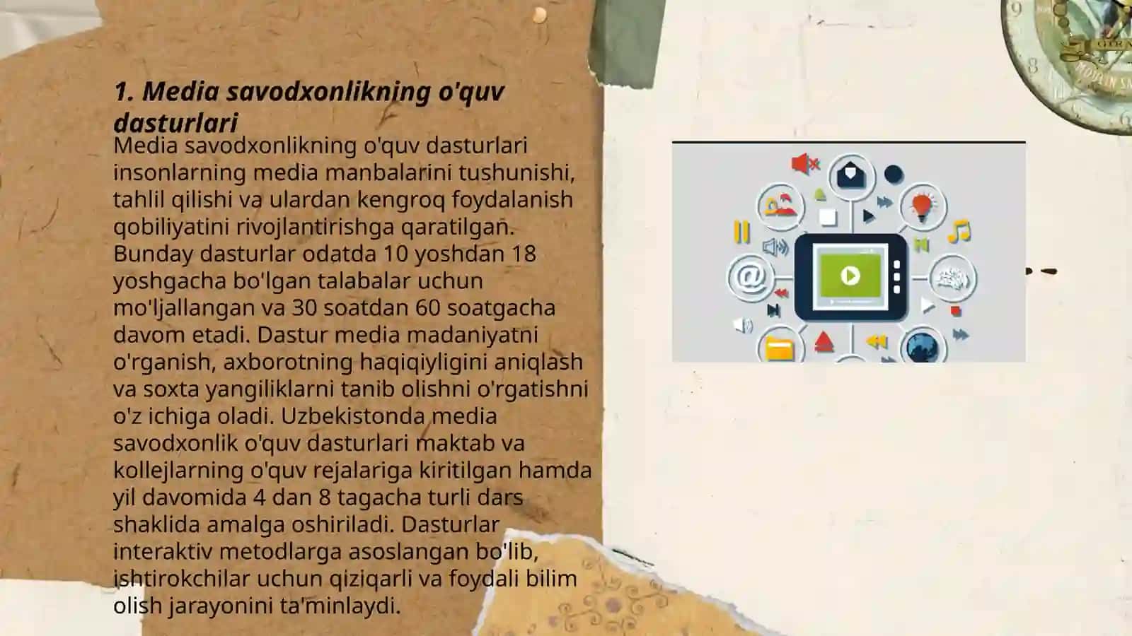 Media savodxonlikning rivojlantirish yoʻllari 3