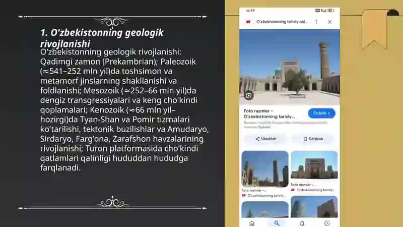 O'zbekiston tabiiy- tarixiy geografiyasi 3