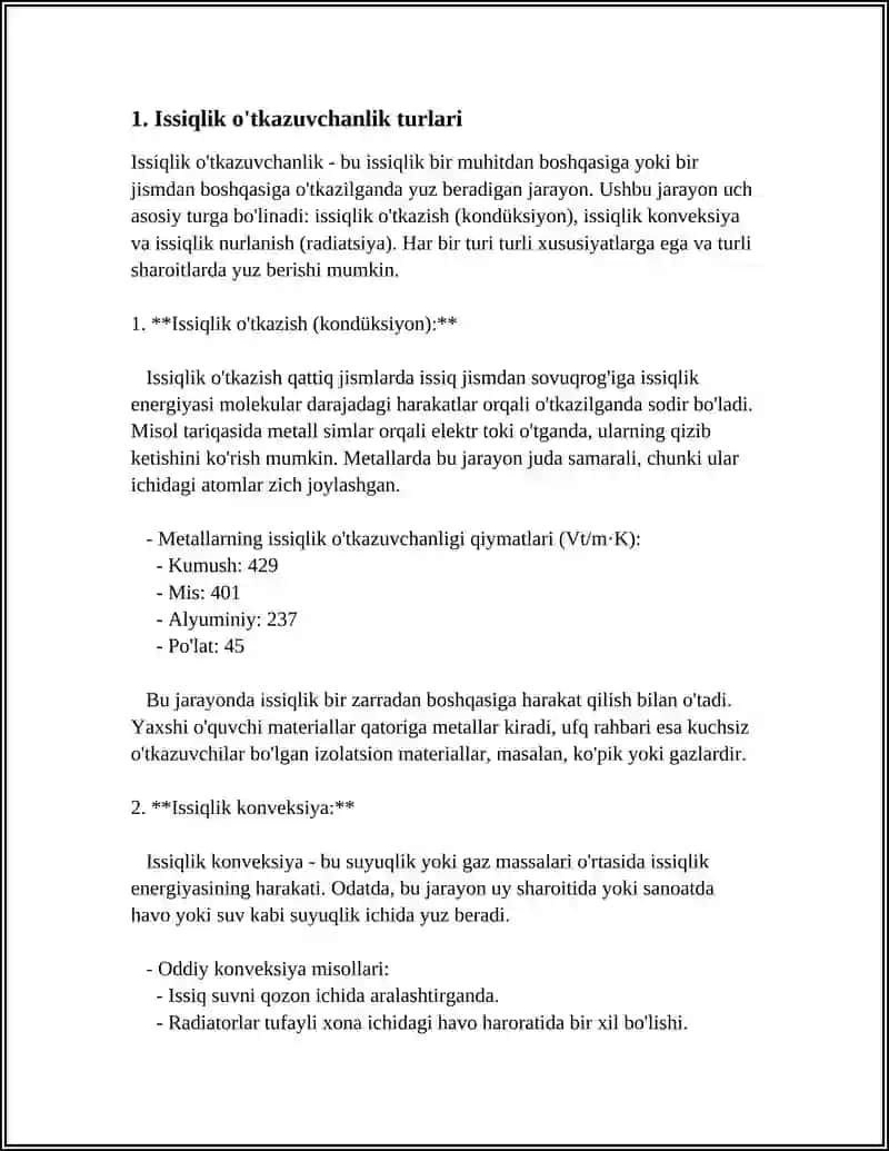 IESLARNING TURLARI VA ULARNING ISSIQLIK CHIZMALARI 3