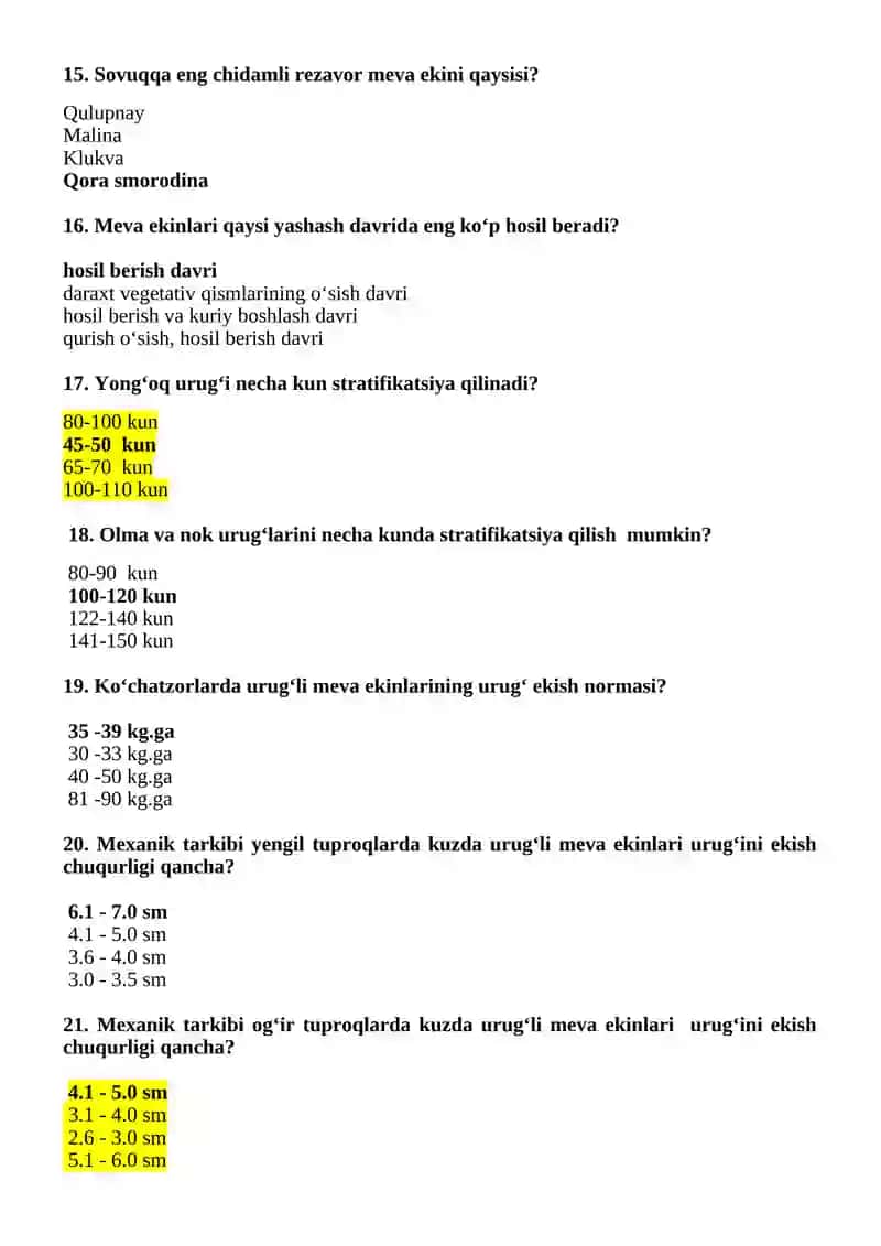 Meva ekinlari 3