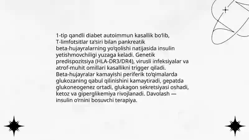 Uglevodlar almashinuvini boshqarilishining buzilishlari 3