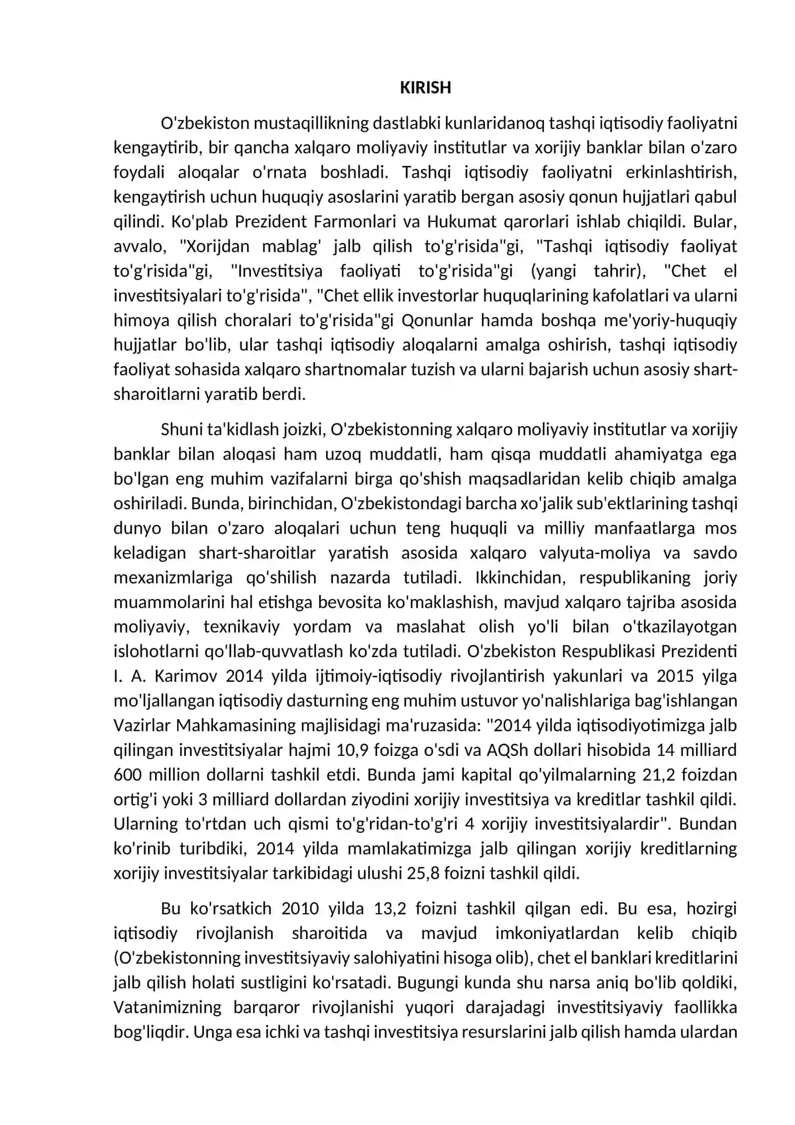 XALQARO MOLIYA INSTITUTLARI, ULARNING AMAL QILISH TAMOYILLARI VA XUSUSIYATLARI 3