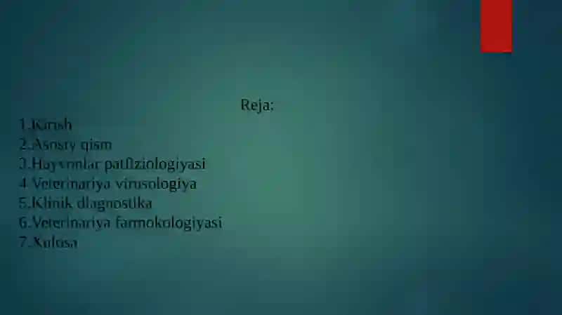Samarqand Davlat Veterinariya Meditsinasi 3