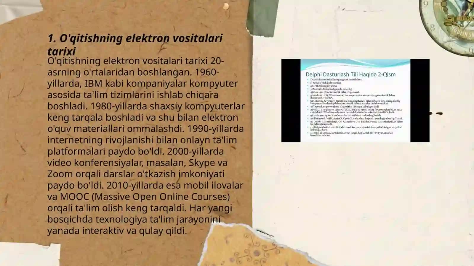 O'qitishning elektron vositalari tarixi 3