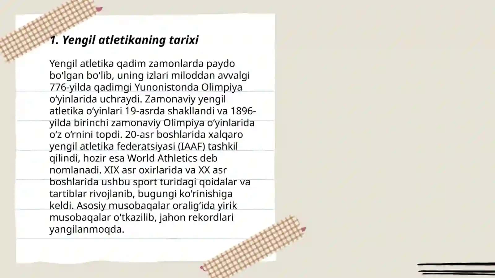Yengil atletika va uning turlari 3