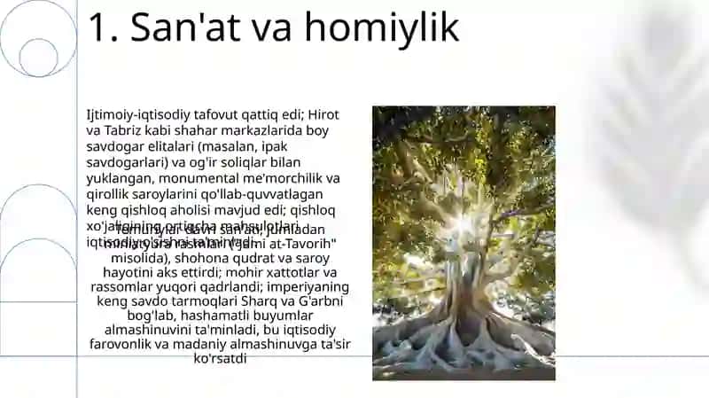Temuriylar davlati davrida ijtimoiy-iqtisodiy hayot 3