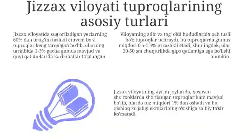 Jizzax viloyati tuproqlari 3