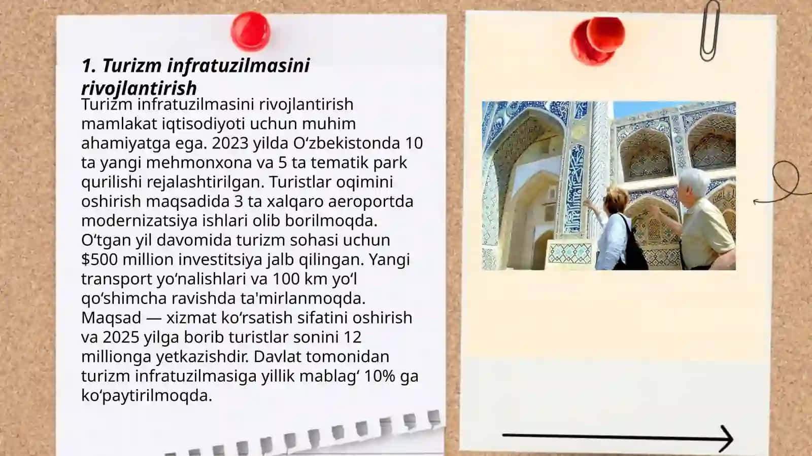 Islohotlarning yangi bosqichida turizm boʻyicha strategik vazifalar 3