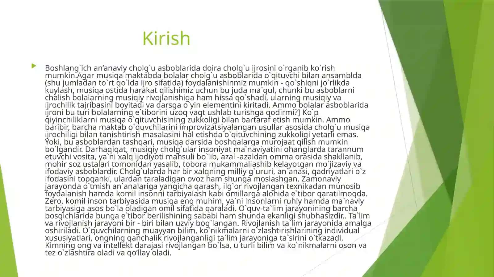 "Yangra doira" asarini o`rgatish uslubi 3