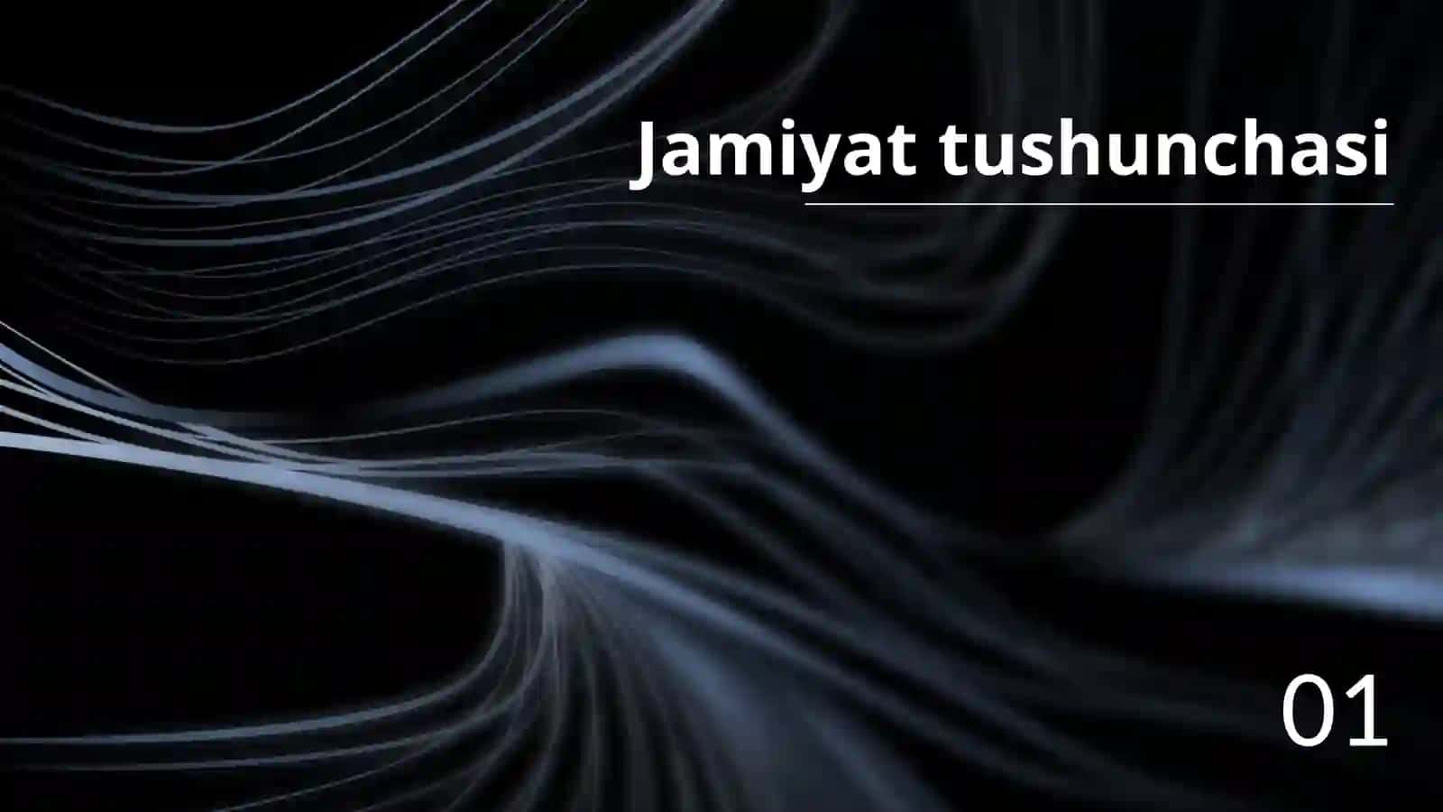 Jamiyat Falsafasi 3