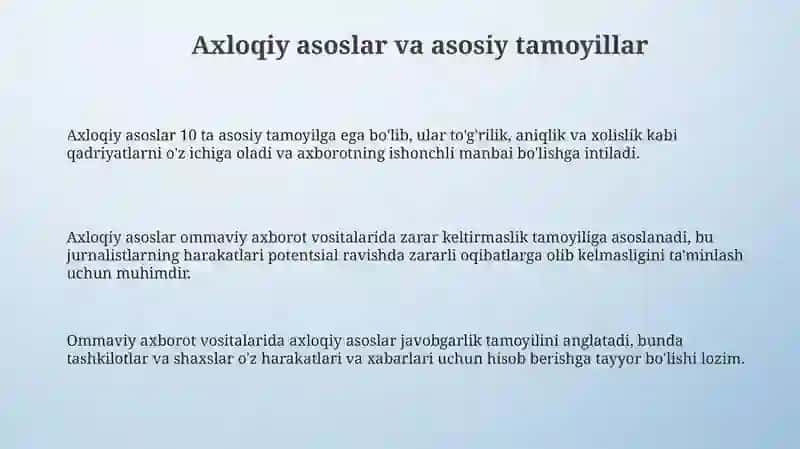 Media muhitda axloqiy tamoyillar 3