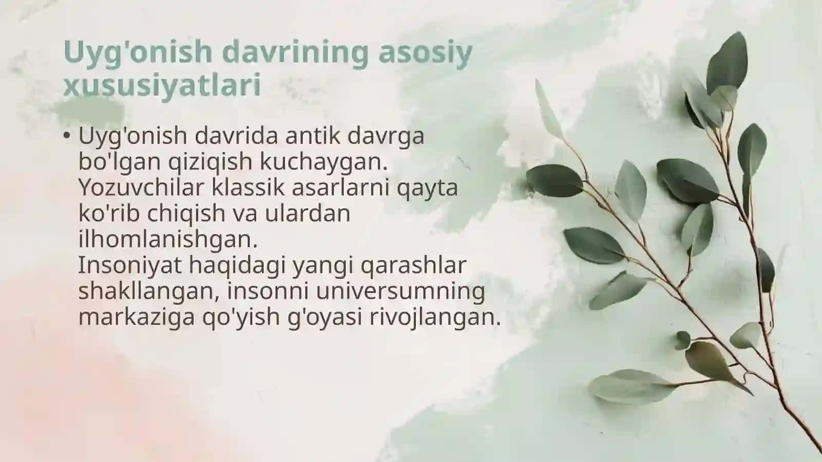 Yevropa uyg'onish davri adabiyoti 3