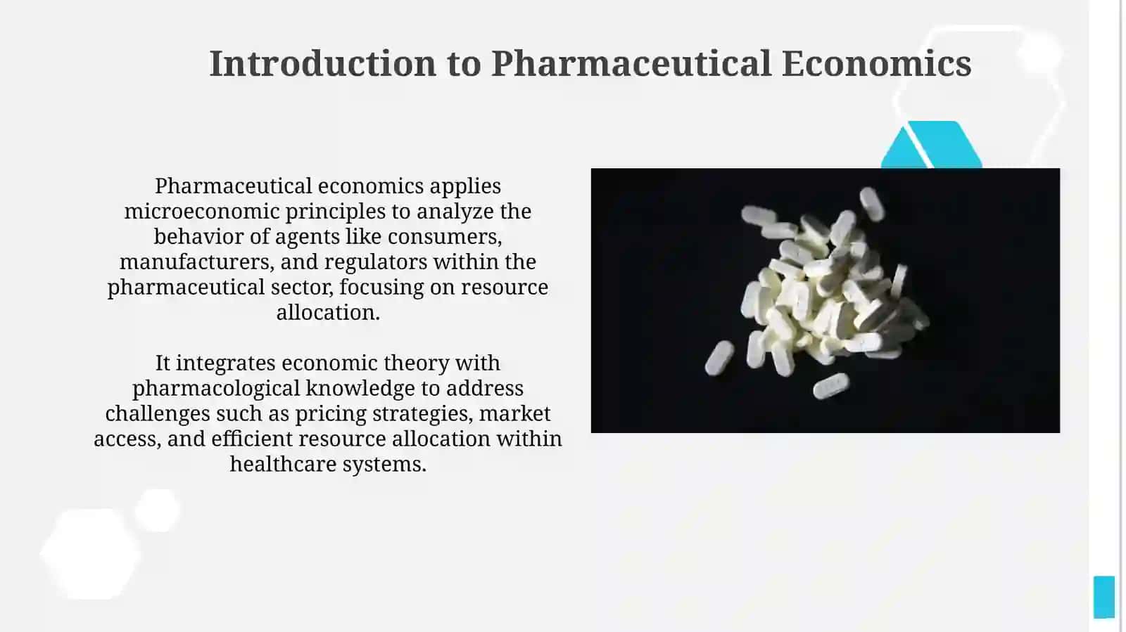 Pharmaceutical economics 3