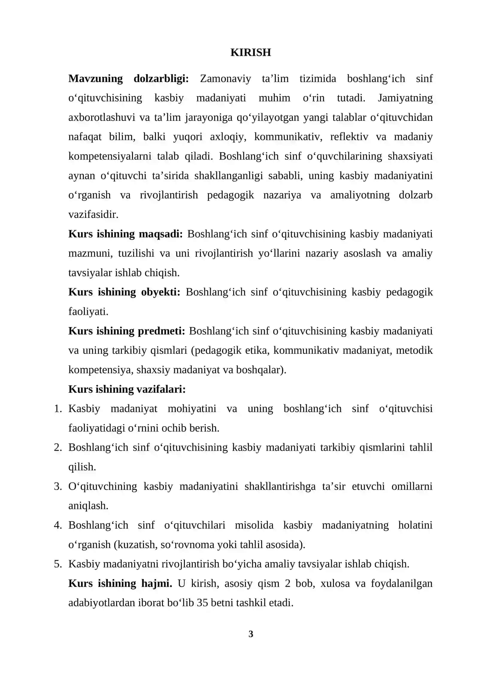 BOSHLANG‘ICH SINF O‘QITUVCHISINING KASBIY MADANIYATI 3