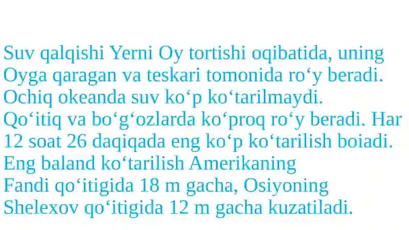 Umumiy tabiiy geografiya 3