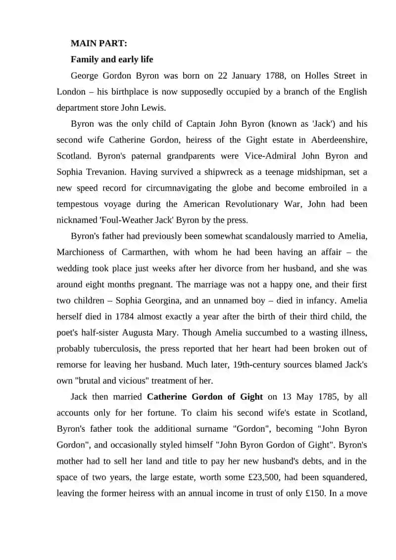 George Gordon Byron and oriental motives in his poetry 3