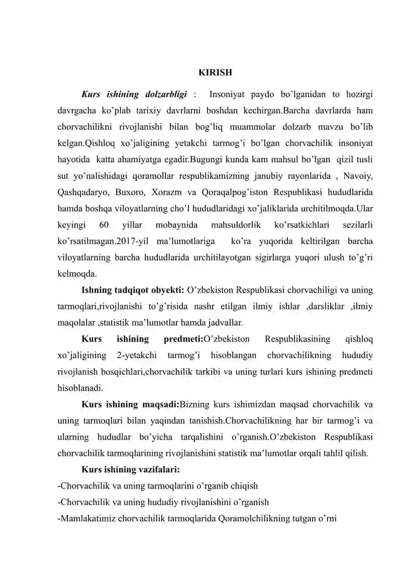 O'zbekiston Respublikasi chorvachiligi 3