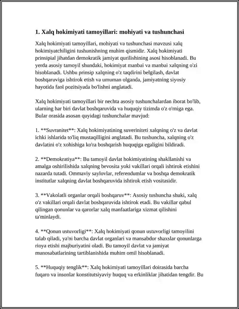 Xalq Hokimiyatchiligi Tamoyillari va Ularning Amaliy Ifodasi 3