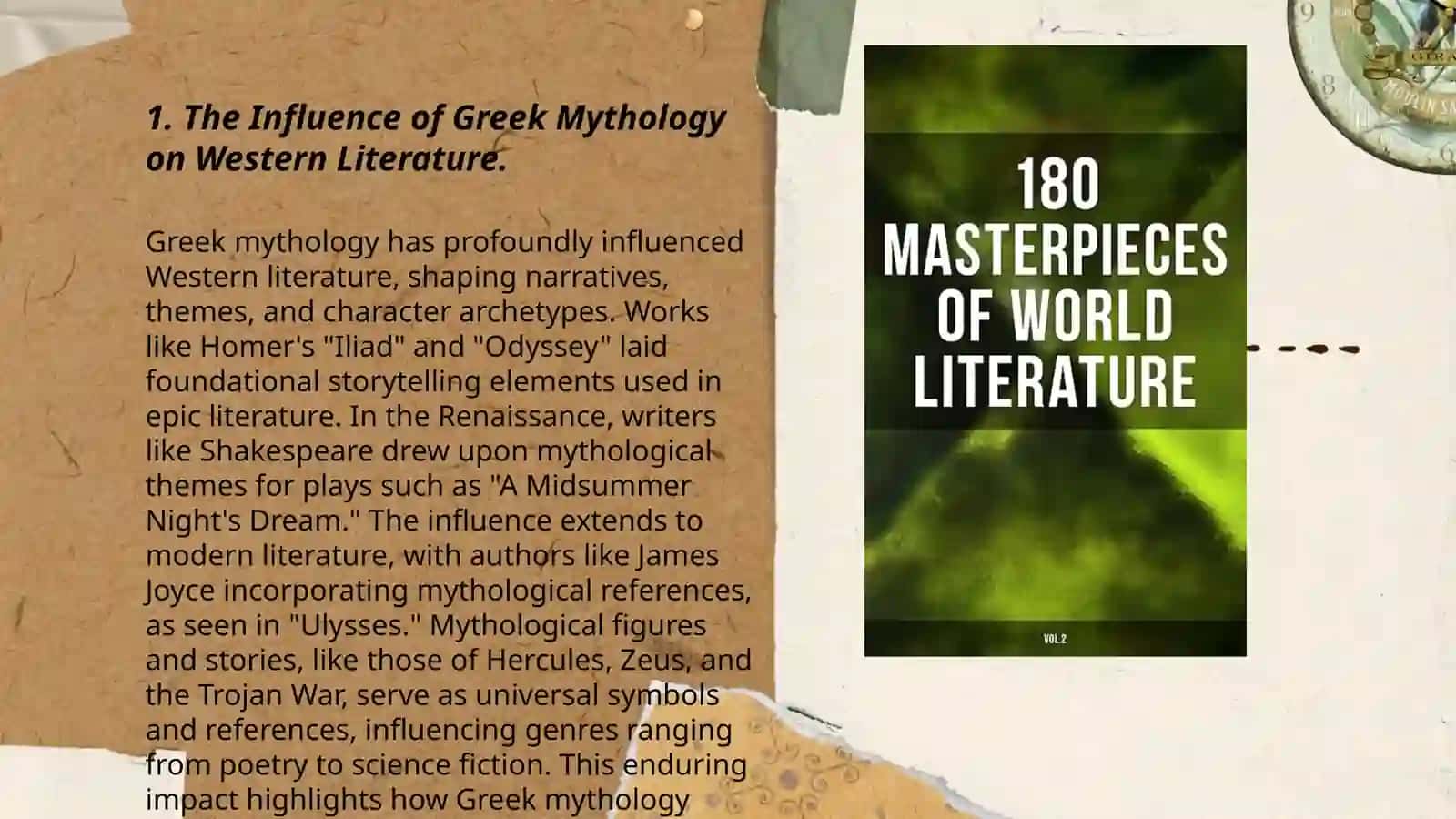 World literature 3