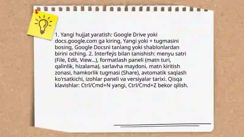 Google Docs 3